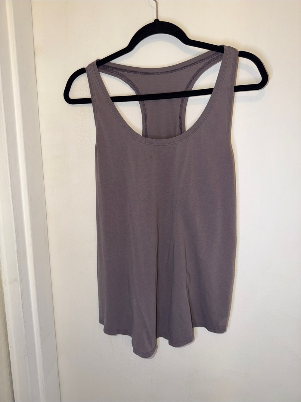 lululemon athletica Scoop Neck Racerback Tank - Taupe Gray